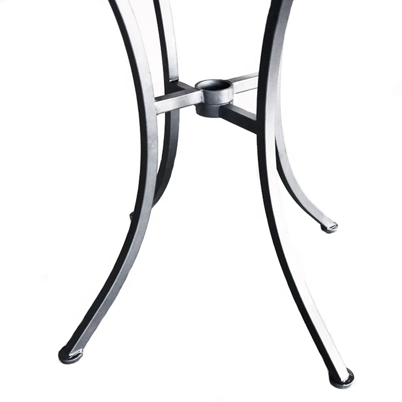 Iron legs  garden patio mosaic desk furniture set square round table top