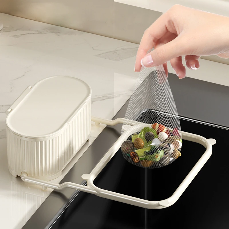 Wholesale Kitchen Sink Filter Grid Suction Cup Design Disposable Food Waste Filter Net Drain Rack Drain Net