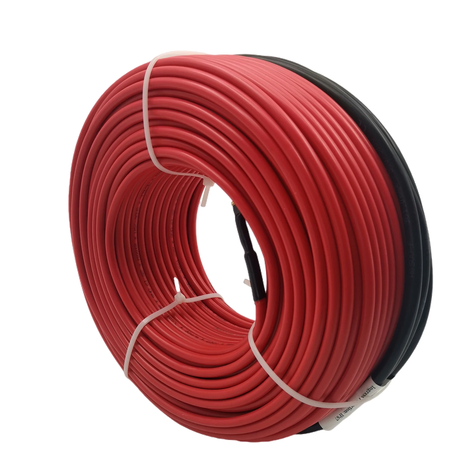 10-30w/m Power Optional Twin Conductor Warm Infrared  Insulated Alloy Heating Wire Cable Used for Underfloor Heating