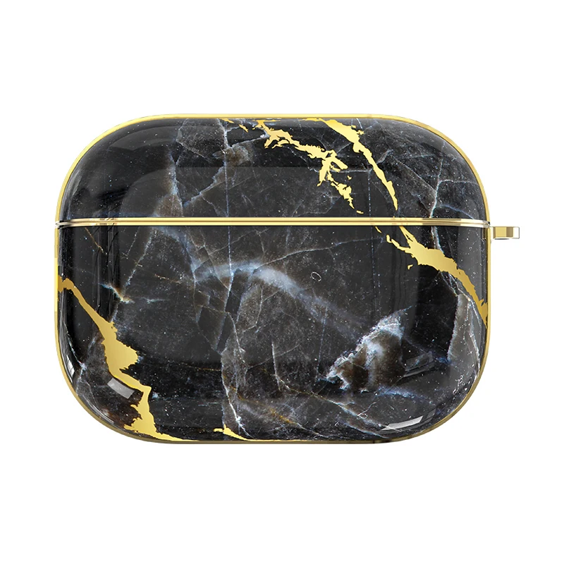 
Custom case Universal Shock Proof Protective Cover IMD Marble PC Cases For AirPod pro Case Cover luxus caso for airpods 3 pro 