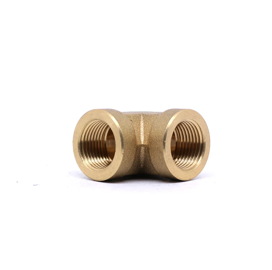 Brass fitting no lead NPT 1/2 1/8 1/4 3/8 elbow 90 degree brass gas thread brass swivel nipple pipe fitting