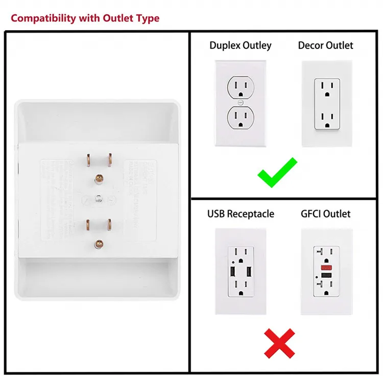 Grounded 6 Outlet Tap
