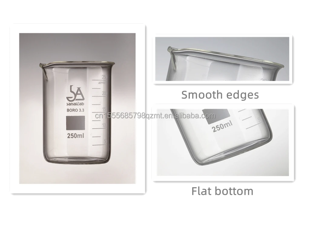 Made In China Superior Quality Wholesale Borosilicate 1000 Ml Beakers Glass