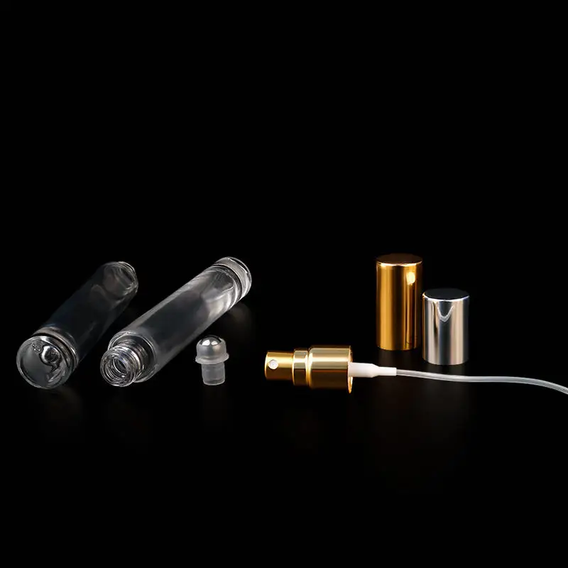 empty perfume bottle 30ml filling machine high quality wholesale 5ml 10ml with box wooden cap