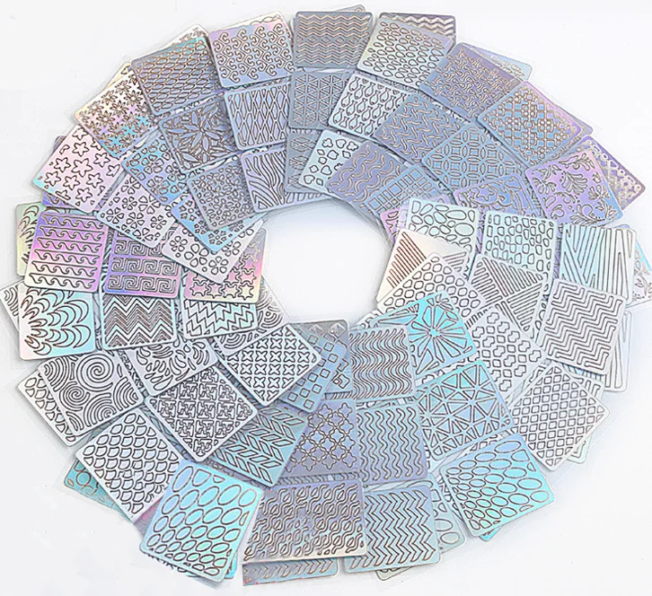 Free sample 24Pcs Mixed Nail Art Sticker Set WaterProof