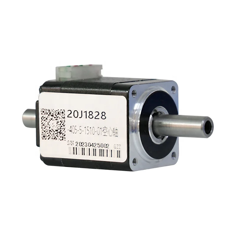 20J1828-405-5-1510-01 Popular Design nema8 0.0.6N.m 2.55V 0.5A micro stepper motor with hollow shaft