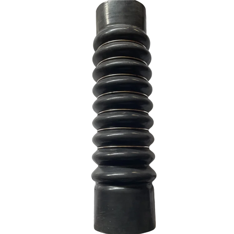 Sinotruk Howo T7H SITRAK C7H MAN intercooler outlet silicone tube 712W96301-0017+002