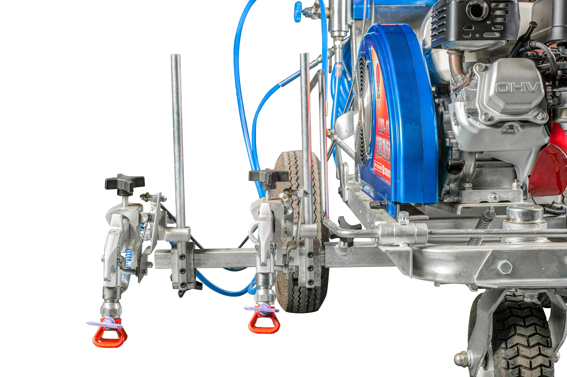 Easy Maintenance Long Lifetime Cold Paint Airless Spray Road Marking Sprayer Machines With Laser Guide