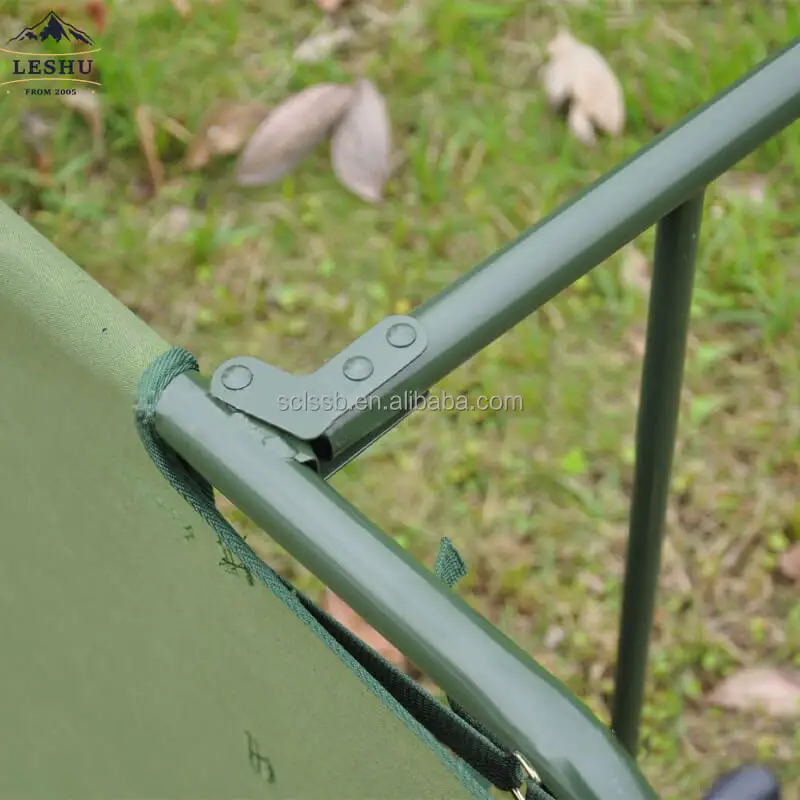 Fold Food Storage Pet Double Stretcher Clamshell Adjustable For Personalized Foldable Cot Bed Folding Camping Bed