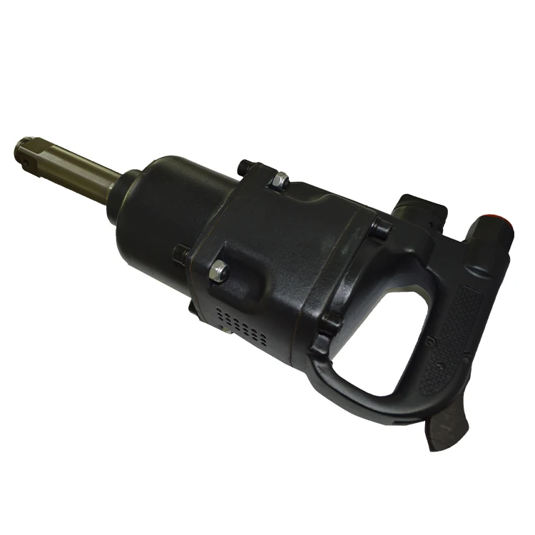New Design 1 Inch Drive Twin Hammer Pneumatic Impact Wrench Gun For Large Truck Wheel