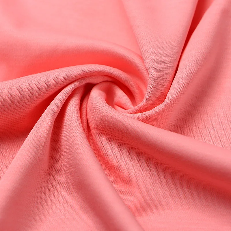 Factory Price 60s 100% Pima Cotton Liquid Ammonia Finishing Interlock 165gsm Knit Fabric For T-shirt