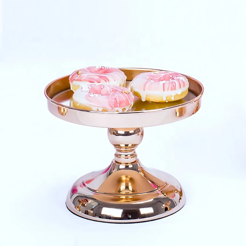 
gold silver round hanging crystal beaded multilevel metal wedding cupcake mini cake stand set decorating galvanized mirror 