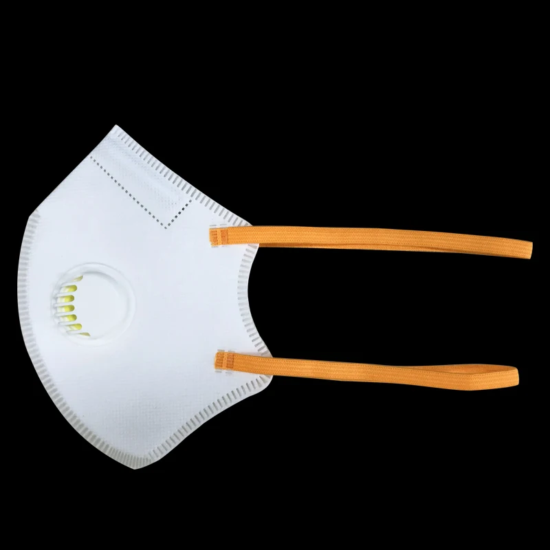 
FFP2 disposable white meltblown particulate filter respirator face masks with filter air 