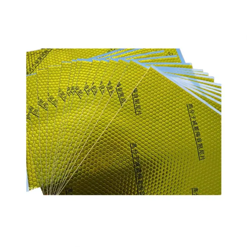 Butyl Rubber Soundproof Damping Sheet Sound Deadening 2mm Hotels and Residents Waterproof Butyl Sound Dampening Tape