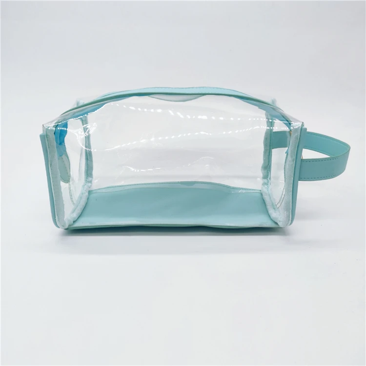 2021 Hot Sale TPU Cosmetic Bag Waterproof Women Make Up Case Travel Clear Makeup Beauty Wash Organizer Bath Toiletry