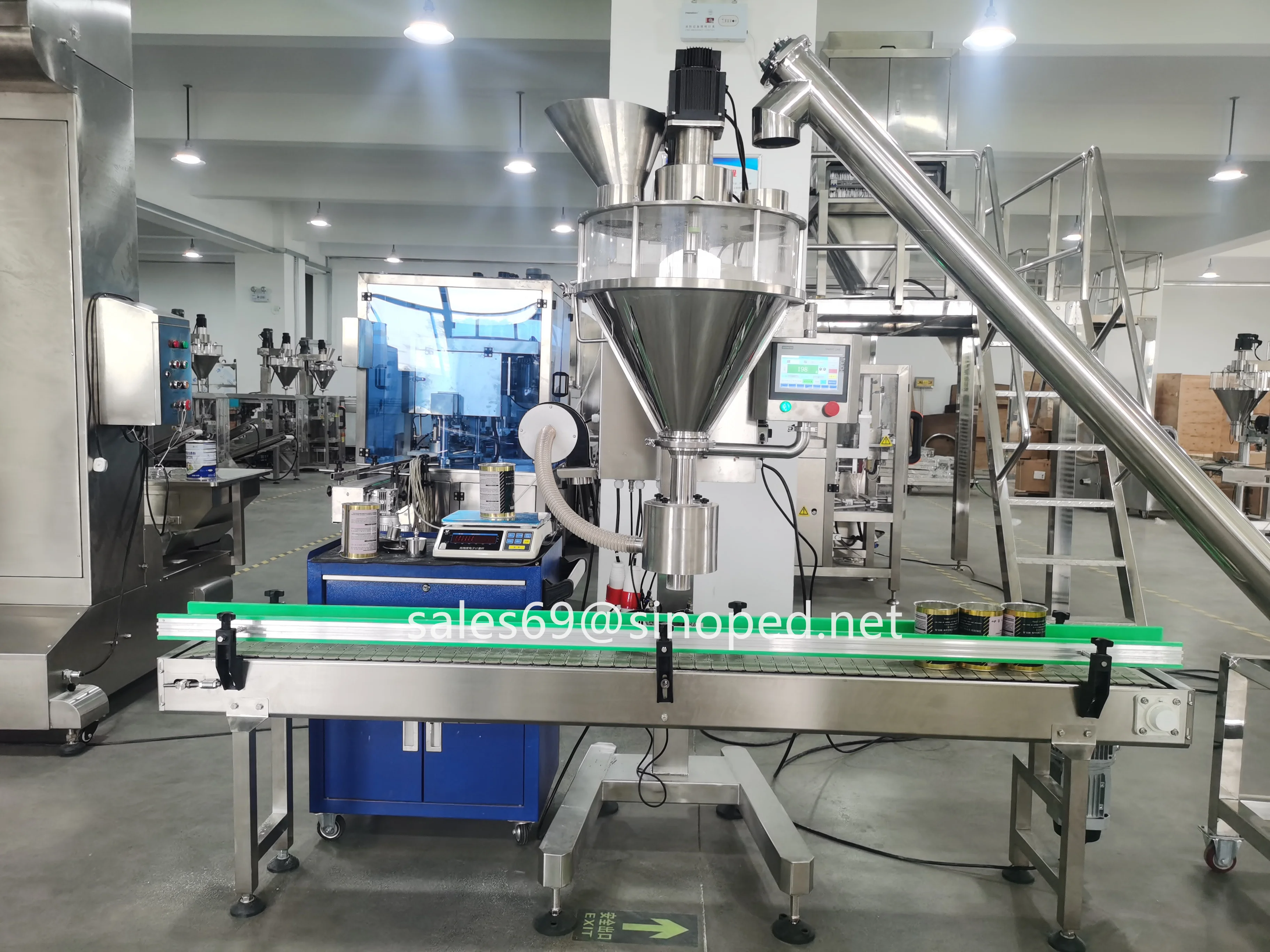 1 kg soy flour pod powder Bottle Pot Vase Filling packing machine  for Wheat Corn Potato Starch used in small food industry