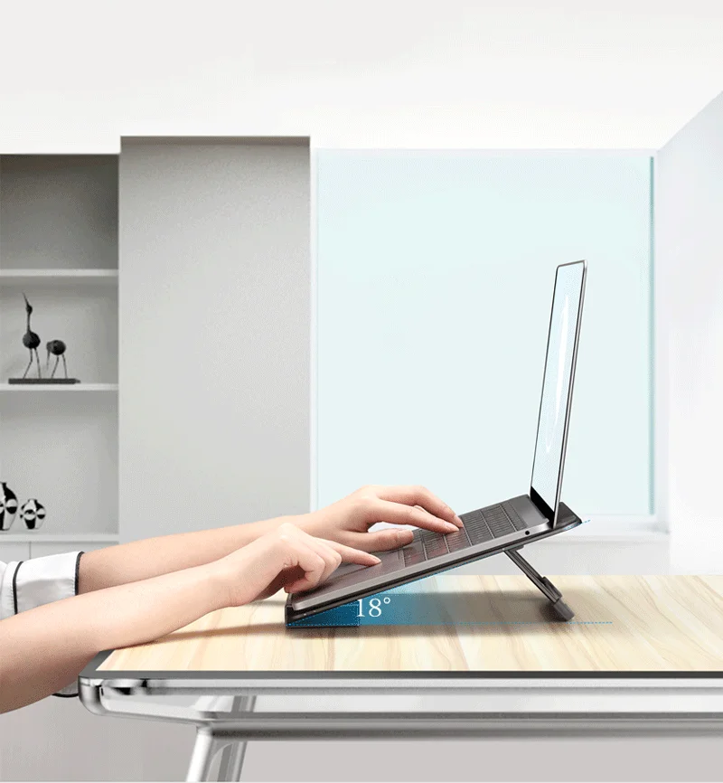 OEM Type Aluminum Alloy Portable Multi-port Usb Hub 12 in 1 USB-C Docking Station for netBook of Laptop Stand