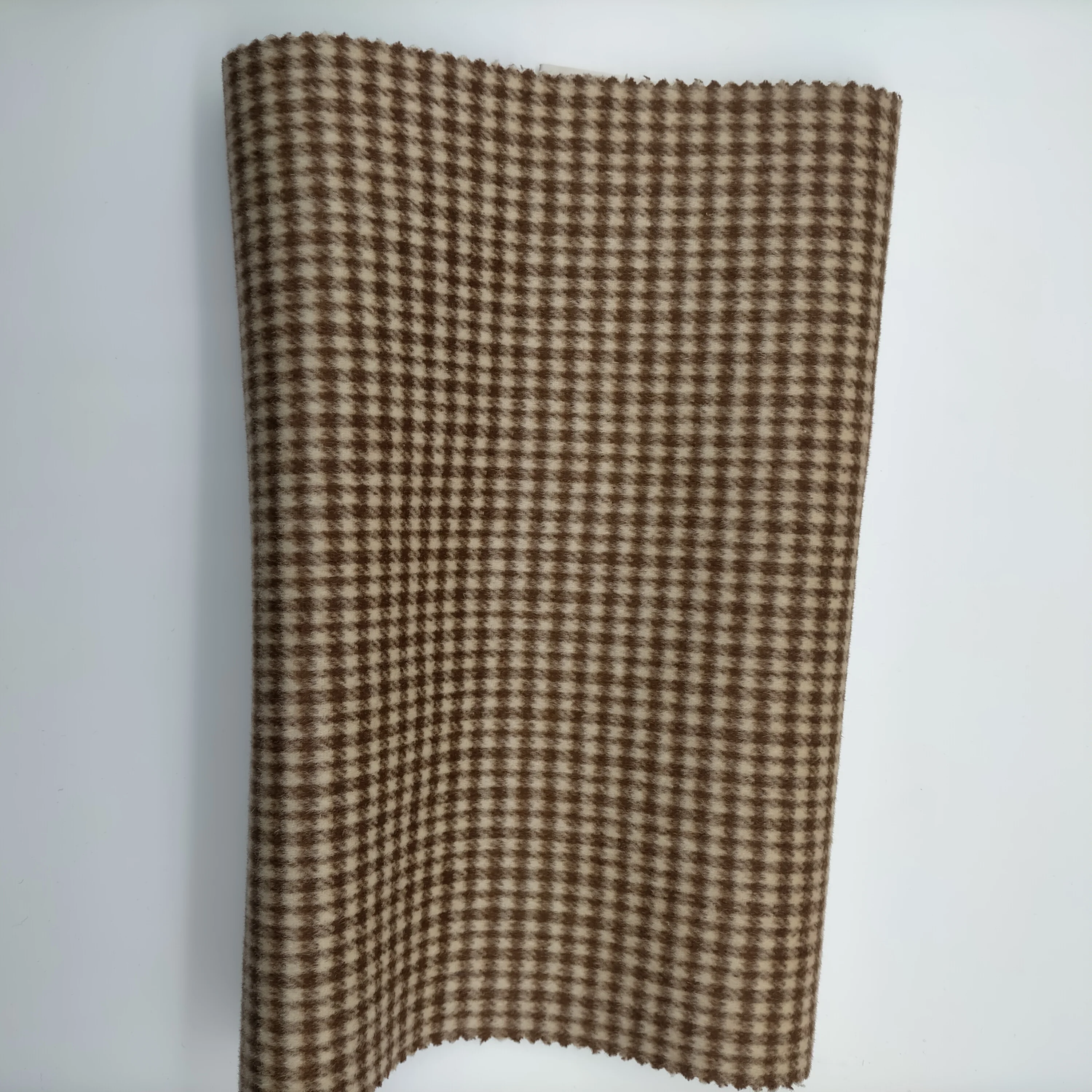 wholesale wool Double sided abaya fabric printed for Winter warm coat wool coat