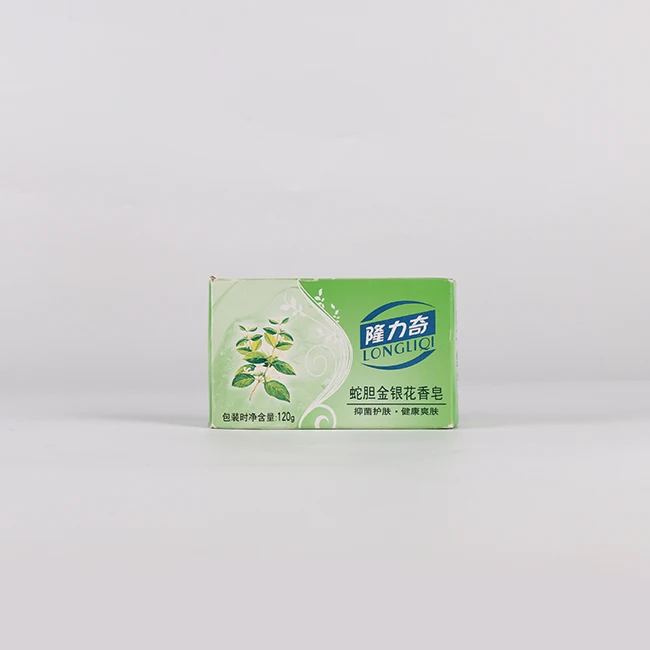 Longrich factory supply Hot Selling Good Quality Soap Handmade Essential Oils 120g Snake Gall Honeysuckle body Soap