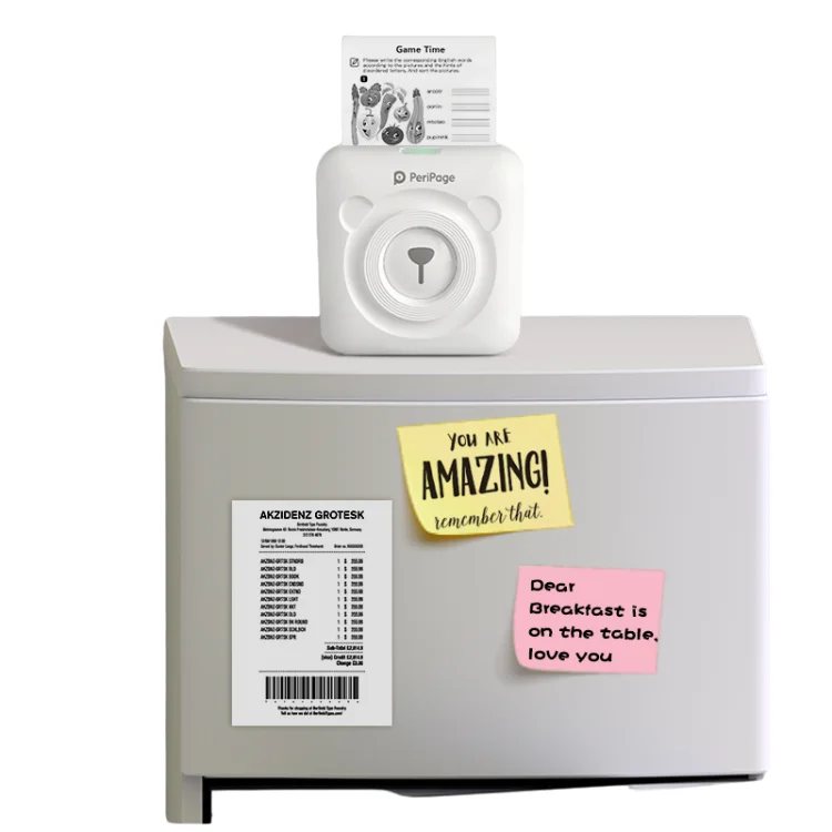 
Portable A Color Mobile Photo Thermal Handy Mini Printer 