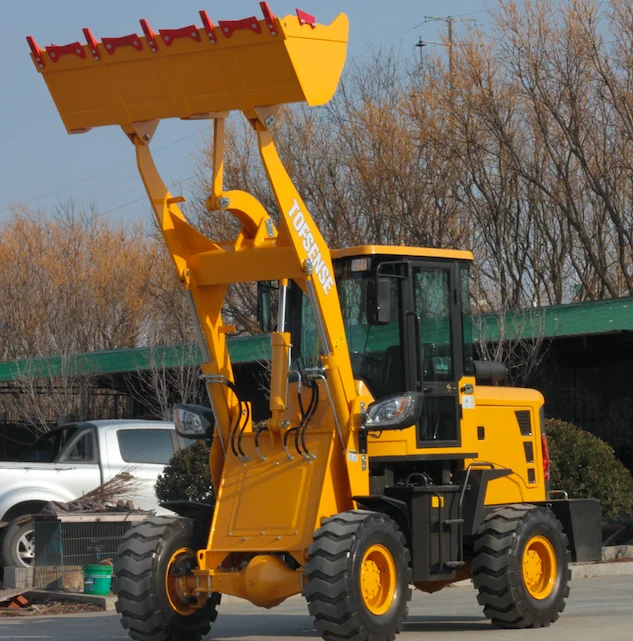 2023 hot sell product  1ton wheel loader diesel  high lift wheel loader bucket