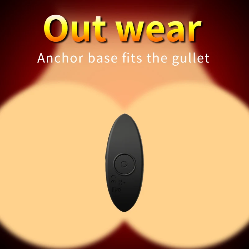 Clit Pussy Vaginal Massager Remote Wearable Butt Plug Stretch Expander Anal Plug Vibrator For Men Women