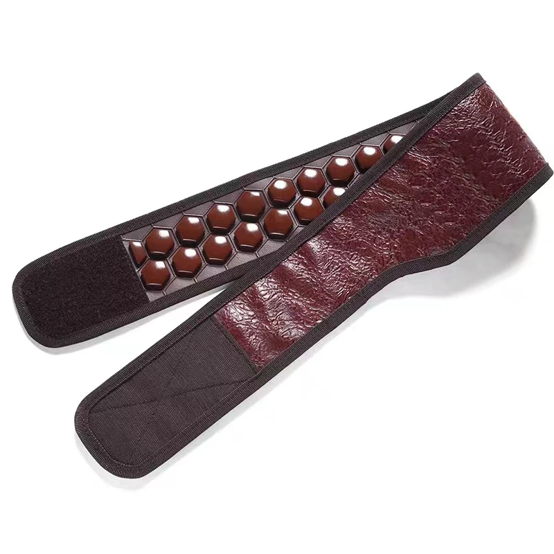 Nugar Best Thermal Shoulder Support Belt Buy Tourmaline Magnetic Therapy Thermal Heating Waist Belt PVC Massage Belt Waist Warm