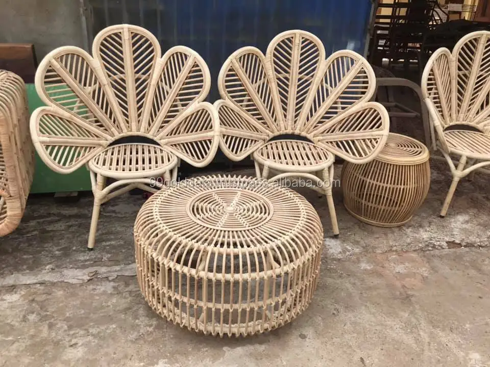 Vietnam manufacture rattan chair/ bamboo chair for garden ( 0084587176063 whatsap Sandy)