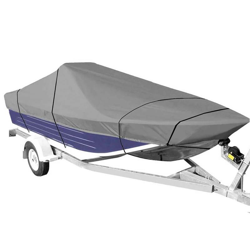 Waterproof Breathable Powerboat Cover Kayak Canoe Storage Dust Sunblock Cover Pontoon Boat Cover