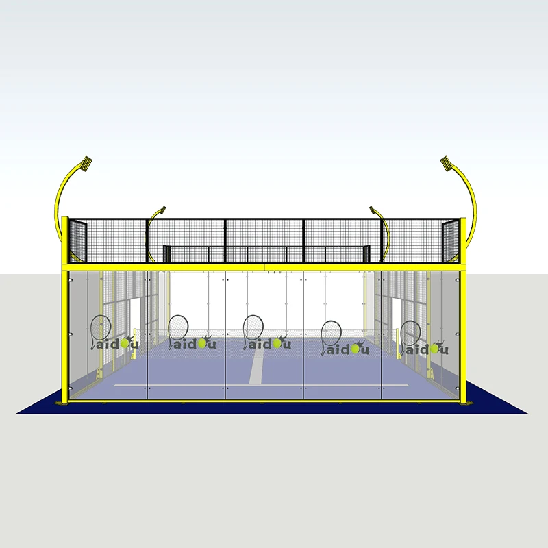 Панорамная пала, падель, теннисная Корта, падель, теннис для паделья