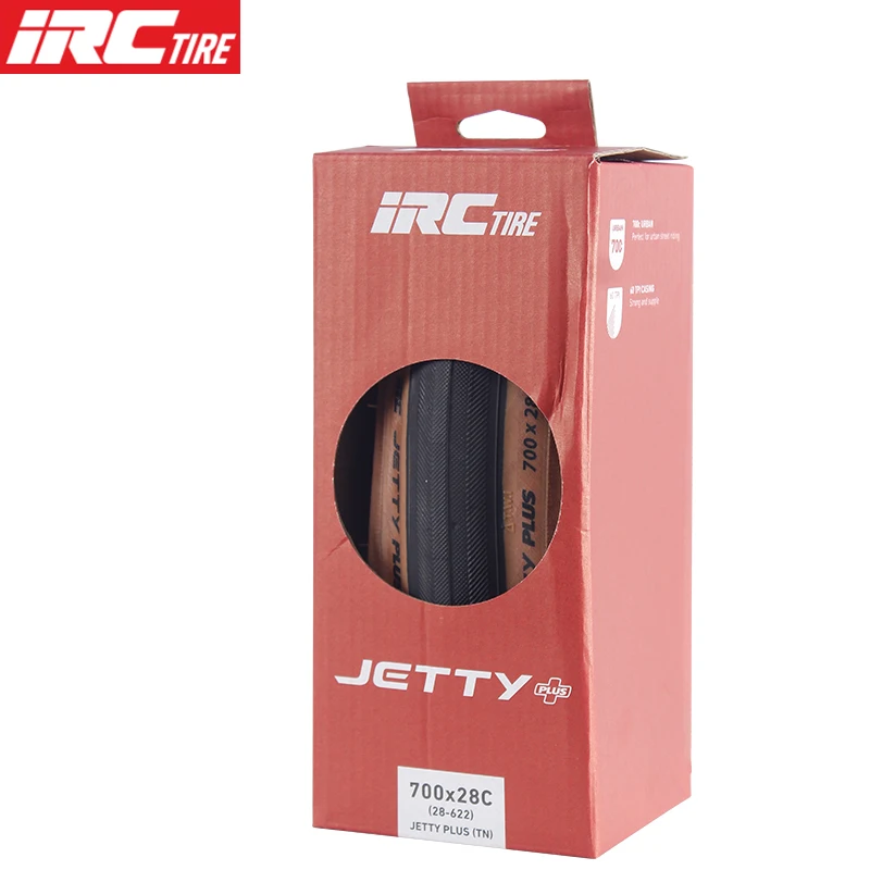 IRC JETTY  Road Bike Tire 700x23C 25C/28C 700C Bicycle Foldable Tire Yellow edge