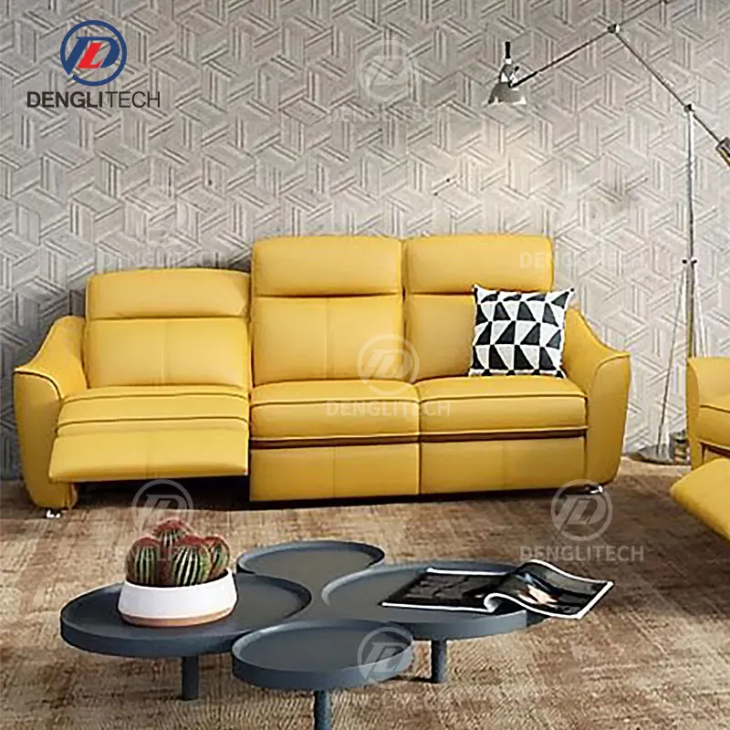 New Model Legs Metal Royal Sofa Bed With Cup Holder Theatre Furniture Modern Vacuum Compressed Corduroy Theater Sofa Designs