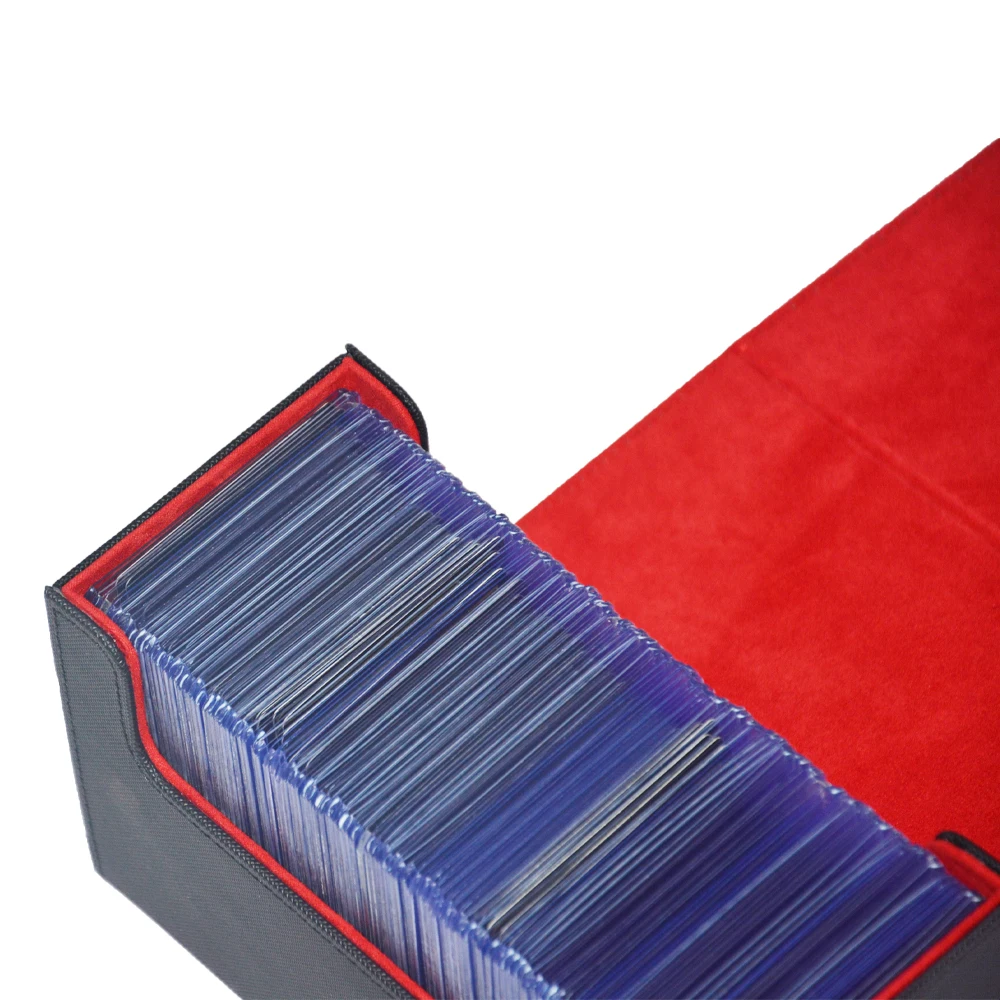 Bowen Waterproof PU Leather Storage Box, Box for MTG Toploader 35 PT Card Holder