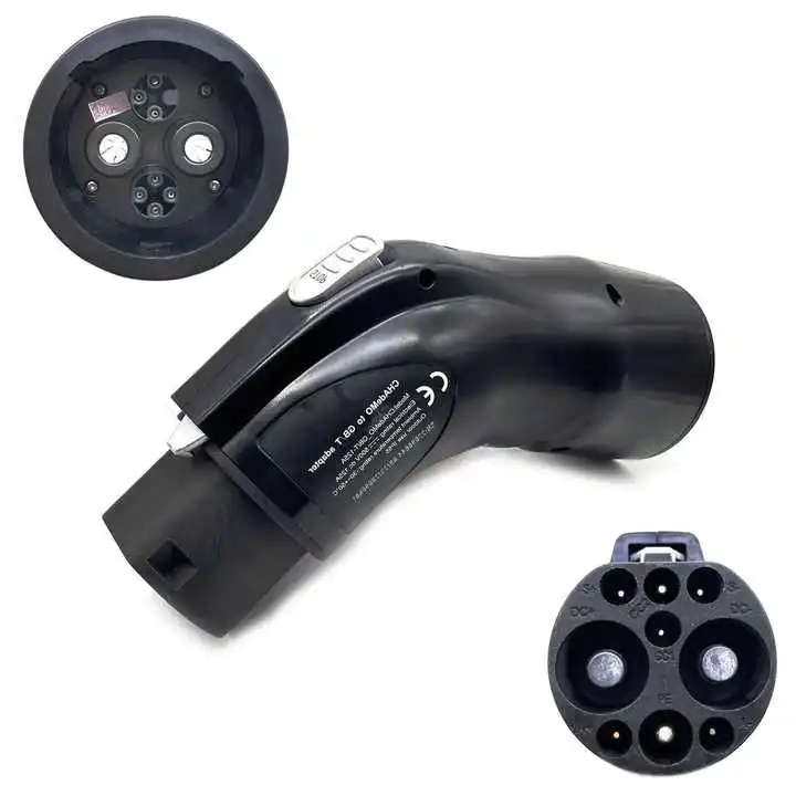 Custom 125A Dc Charger Chademo Connector To GBT Plug Adapter