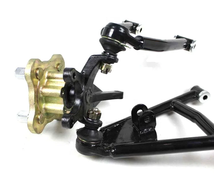 4X100 or 4x114.3 Small Mini Auto Car ATV UTV Scooters Buggy Double A Wishbone Independent Suspension Front Axle with Disc Brakes