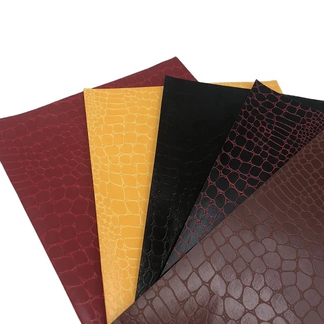 Custom Personalized Leather Paper with Crocodile Pattern