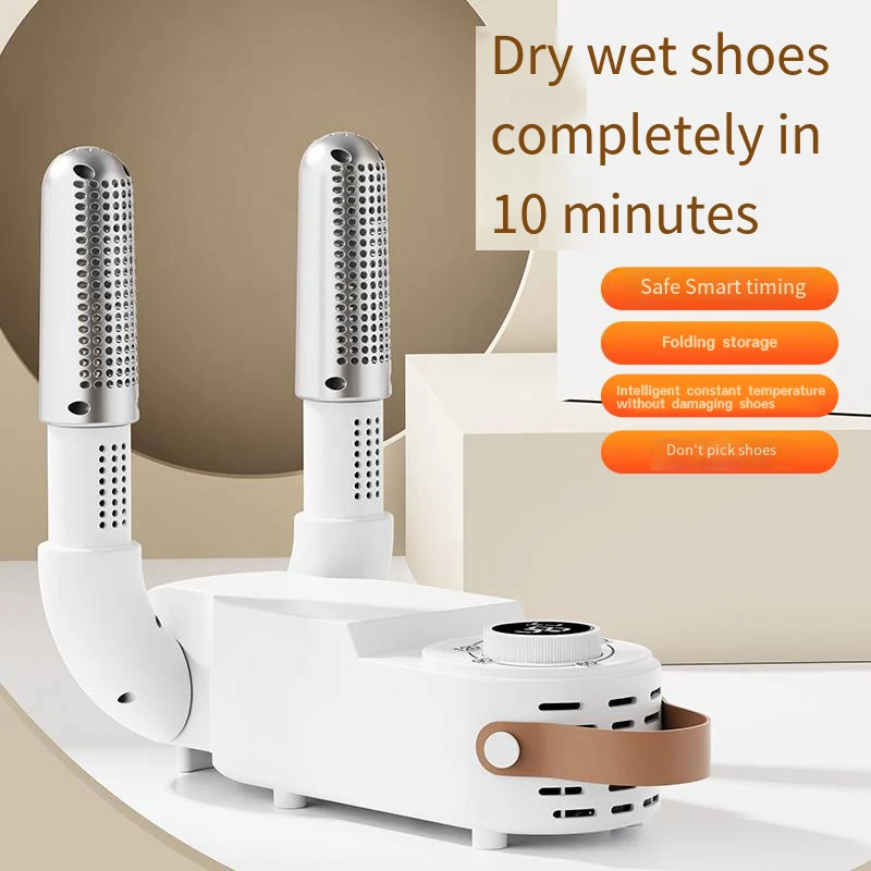 2024 Hot sale Shoe Warmer Intelligent Timing Electric Portable Foldable Smart Electric Shoe Drying Foot Warmer Deodorization