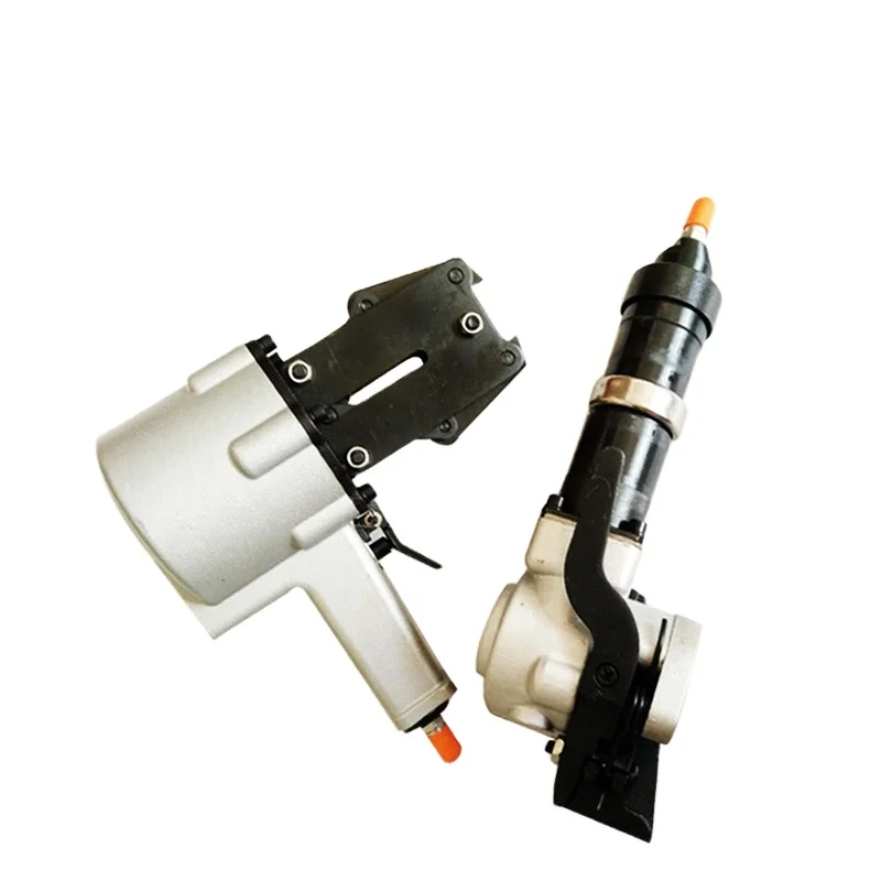 KZL KZS ONE SET Tensioner and Sealer Combination Tools Pneumatic Metal Strip Packing Steel Binding machine for Steel Strapping
