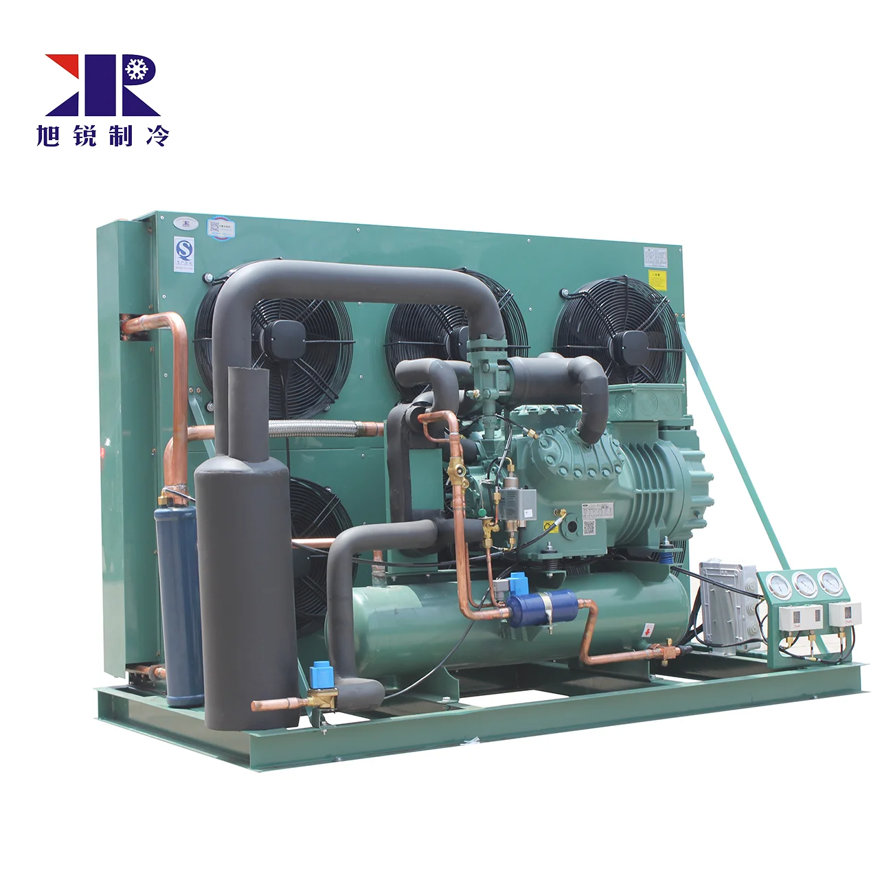 Air Cooled Cold Room Freezer Semi-Hermetic Compressor Refrigeration Condensing Unit