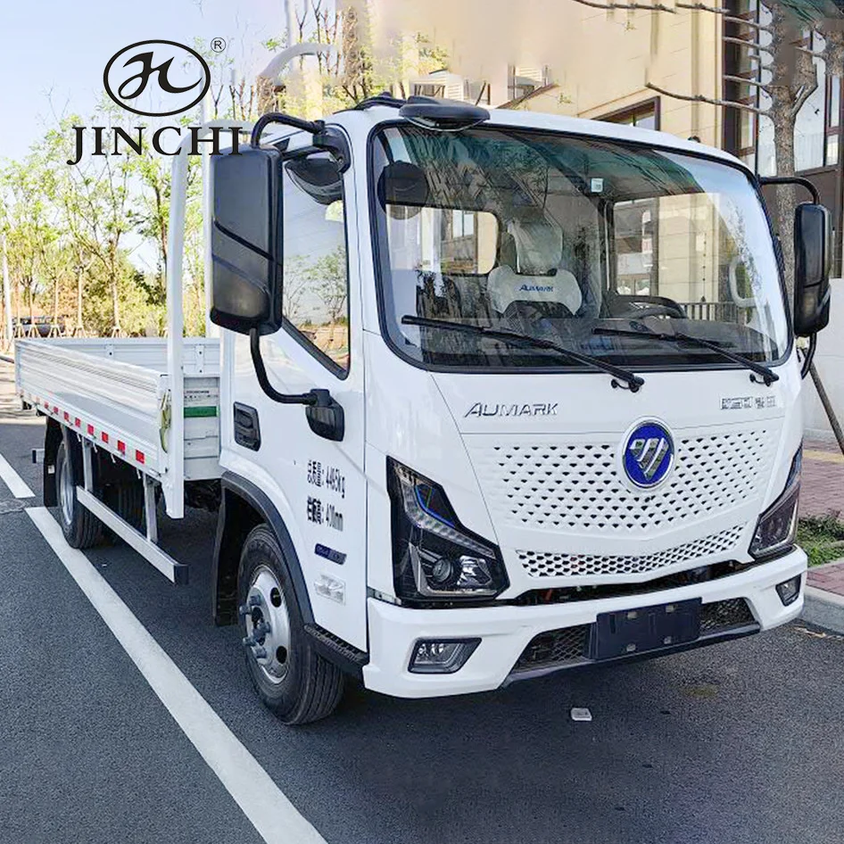Foton Aumark zhilan EX double cab New Energy Trucks pure Electric Cargo Truck for Goods transportation
