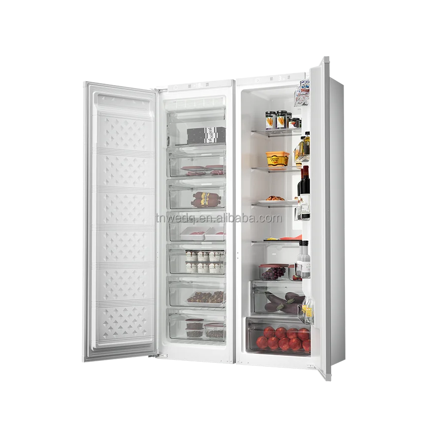 Chinese Manufacturer Supply Modern Style Big Double Door Refrigerator