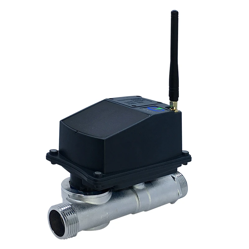 GSM/LoRa подключен 1-дюймовый клапан управления шаровым клапаном на солнечной батарее для оросительной системы
