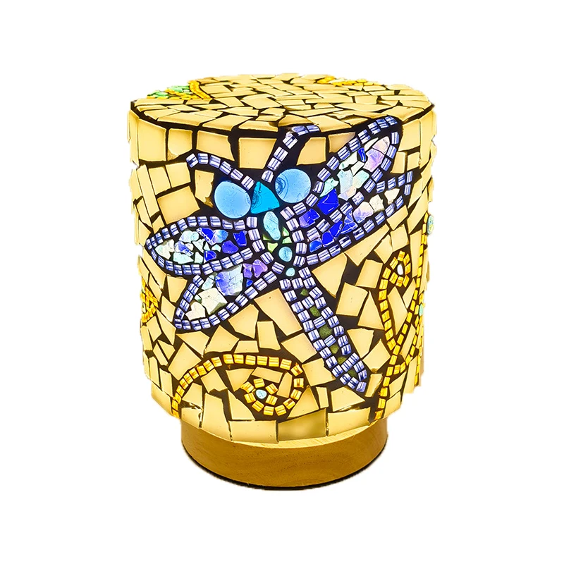 Night Light Arts Home Decor Mosaic Diy Kids Clapping Led Table Lamps Make Your Own Mosaic Night Light Kit DIY Mosaic Lamp