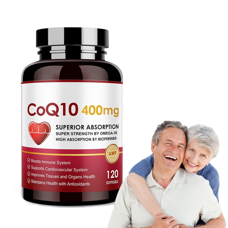 Бесплатная проба халяльный убихинол 99 9% Coq10 порошок Коэнзим Q10 300 мг ресвератрол Nad мягкая гелевая добавка