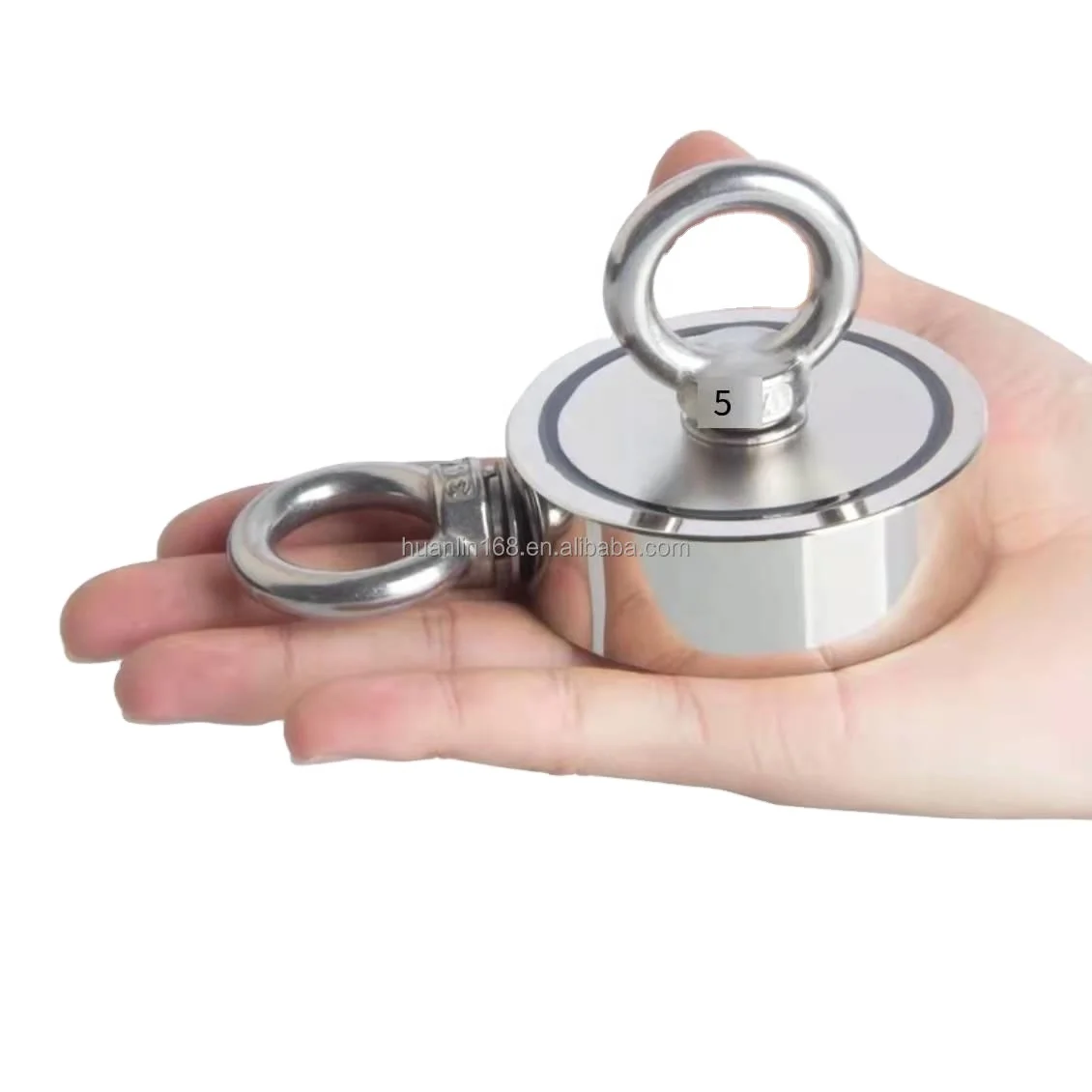 New Upgrade Super Strong Danone Set With Round Block Disc Rope Magnet For N35 Sale Neodymium Fishing Magnets