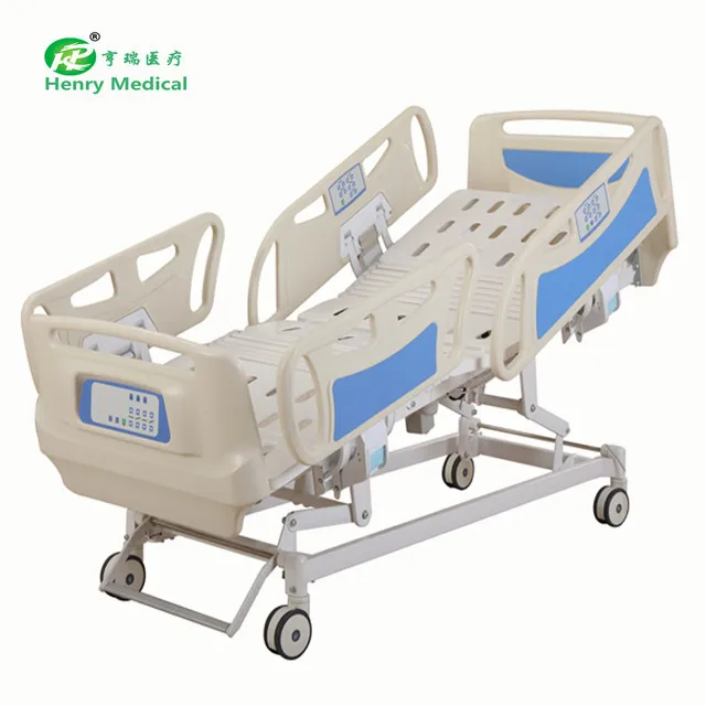 Multifunctional deluxe ICU hospital bed electric five functions patient nursing care bed(HR-851)