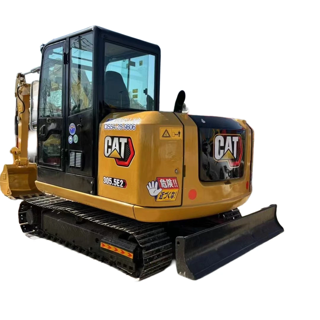 second hand  original CAT 305 excavator 5 tons CAT hydraulic crawler backhoe small excavator  for sale