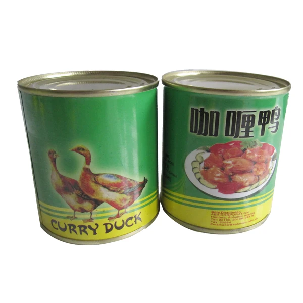 Консервированное мясо утки Карри