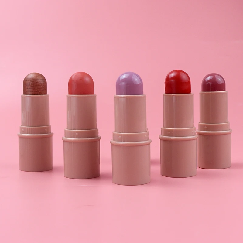 Face Makeup Cream Blush High Pigment Shimmer Blush Private Label Blush Stick