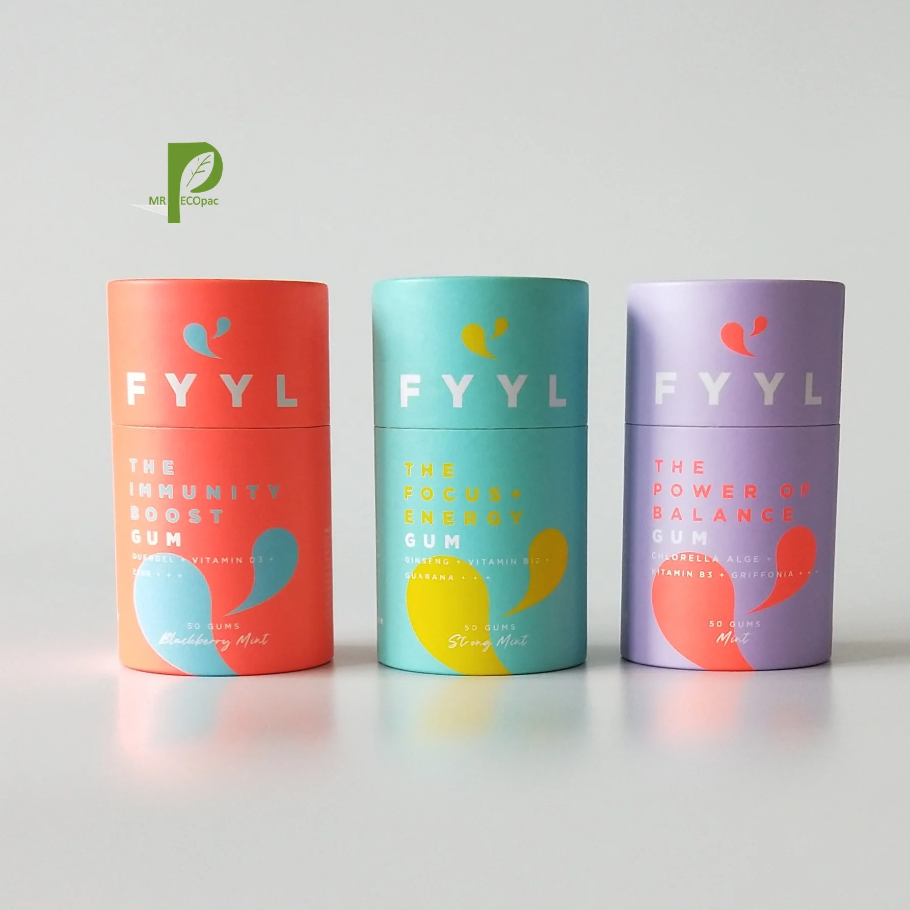 Manufacturer Custom packaging paper tube container box Coffee/loose tea /Spice Paper Tube For Easy And Attractive Packaging